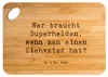 Mr. & Mrs. Panda Holzbrett Spruch Ziehvater Held - Produktbild-Vorschau 1