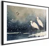 Posterpapier Poster - Herons over a Winter Pond - Produktbild-Vorschau 1