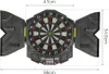 WYCTIN Elektronische Dartscheibe Dartboard mit Tür 12 Produktbild-Vorschau 3