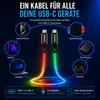 philips phildlc5130c/00 cavo party da usb-c a usb-c 1m Anteprima dell’immagine prodotto 7