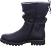 A black leather boot shown from the side against a white background. Anteprima dell’immagine prodotto