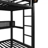 Cama alta de 90 x 200 cm, estructura de metal con Vista previa de la imagen del producto 9
