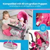 Kinderplay 3-in-1 Puppenwagen – Höhenverstellbarer Produktbild-Vorschau 5