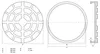 BGS technic Rubber Pad, 186 mm, 186 g Náhľad obrázku produktu 2