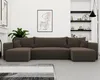 A U-shaped sofa is shown in a living room setting. Voir les images du produit