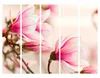 Akusticher Raumteiler Magnolie Foto Paravent 225x172 cm Produktbild-Vorschau 4