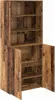vidaXL Credenza alta in legno di recupero 80 x 42,5 x 185 Anteprima dell’immagine prodotto 5