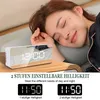 Digitaler Spiegel Wecker LED, Einstellbare Helligkeit, Dual Produktbild-Vorschau 5