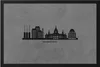 HANNOVER Skyline Fußmatte Souvenir Andenken Deutsche Produktbild-Vorschau 1