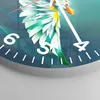 Wanduhr - Rund - Glasuhr - Adler Abstraktion - 30x30cm - Produktbild-Vorschau 5