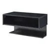 Wandregal 'Gauldal' 57x30x32 cm Schwarz Produktbild-Vorschau 3