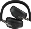 A pair of black wireless headphones folded and resting on a white background. Náhľad obrázku produktu