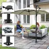 Stojan na slunečník Outsunny z betonu, konzolový stojan na Náhled obrázku produktu 4