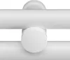 A close-up, studio shot of a white radiator. Náhľad obrázku produktu