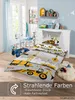 SkyBrands Kinderbettwäsche Bagger & Baustelle – 100x135 cm Produktbild-Vorschau 10