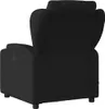 masážne kreslo vidaXL Black Fabric Náhľad obrázku produktu 4