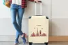 MuchoWow® Koffer Handgepäck Trolley Rollkoffer Kleine Produktbild-Vorschau 5