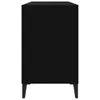 vidaXL Portascarpe nero 102x36x60 cm Materiale a base di Anteprima dell’immagine prodotto 6