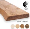 A close-up of a wooden shelf with different color options shown below. Anteprima dell’immagine prodotto