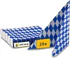HEKU  Deko Servietten 20 Stück 33x33 cm - Servietten blau Produktbild-Vorschau 2