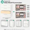 Aufbewahrungsboxen Ordnungsboxen 12er Set aus Vliesstoff – Produktbild-Vorschau 8