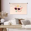 MuchoWow® Wandteppich Wandbehang Sonnenbrillen - Figuren - Produktbild-Vorschau 2