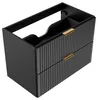 Waschtischunterschrank 80cm Adriel mit 2 Schubladen, Produktbild-Vorschau 3