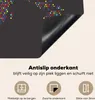 KitchenYeah© Herdabdeckplatte Weltkarte - Punkte - Farben , Produktbild-Vorschau 4