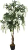 vidaXL Wisteria Tree Artificial 560 Listy 80 cm Zelená a Náhľad obrázku produktu 1