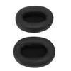 Two black replacement ear pads for headphones are shown against a white background. Produktbild-Vorschau