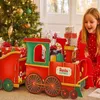 MODFU 3D-Puzzles, Weihnachtsmann Geschenk Zugmodell, Produktbild-Vorschau 2