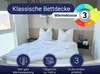 Bettdecke / Steppbett 1.400 g, 135x220 cm, kochfest,  weiß Produktbild-Vorschau 2