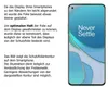 A smartphone with a screen protector outline shown next to descriptive text. Produktbild-Vorschau
