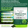 Spirulina Chlorella Kapseln 3100mg Algen Nahrungsergänzung Produktbild-Vorschau 2