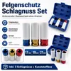 Bituxx® 3 tlg Schlagnuss Set Steckschlüssel Produktbild-Vorschau 2