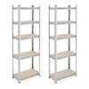 Relaxdays Schwerlastregal 2er Set, HxBxT: 180x60x30 cm, 500 Produktbild-Vorschau 1