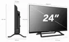 Smart Tech 24HN01V3CA TV 61 cm (24pollici) HD Nero 200 Anteprima dell’immagine prodotto 5