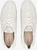 A top-down view of a pair of white Geox sneakers. Produktbild-Vorschau