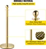 SucceBuy Gold Personenleitsystem Delstahl Absperrpfosten Produktbild-Vorschau 3