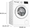 Bosch WAN282H5 Waschautomat A 8kg 1400U AquaStop Produktbild-Vorschau 5