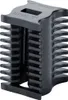 A close-up studio shot of a black precision trimmer attachment. Podgląd zdjęcia produktu