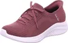 A single red Skechers shoe is shown against a white background. Voir les images du produit