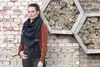 Knit Factory Coco Dreiecksschal Deluxe - Bordeaux - 190x85 Produktbild-Vorschau 8