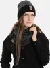 Knit Factory Dusk Loop Schal - Schwarz/Anthrazit - One Size Produktbild-Vorschau 5