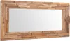 vidaXL Dekorativní zrcadlo Teak 120 x 60 cm obdélníkové Náhled obrázku produktu 4
