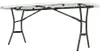 Lifetime Kunststoff Klapptisch Camping Weiß 183x70x74 cm Produktbild-Vorschau 2