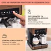 Ekspres kolbowy do espresso ze spieniaczem do mleka, Podgląd zdjęcia produktu 3