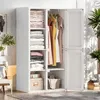UnboxG Kleiderschrank Set Aufbewahrungsschrank Faltbar Produktbild-Vorschau 2