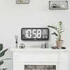 Große digitale Wanduhr mit Temperatursensor, 37 x 17 cm Produktbild-Vorschau 17