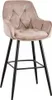 Design Barhocker MILANO champagner Samt Barstuhl mit Produktbild-Vorschau 10